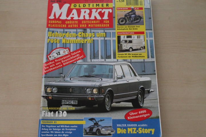 Deckblatt Oldtimer Markt (04/1995)